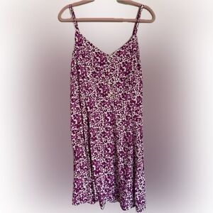 GAP purple floral dress